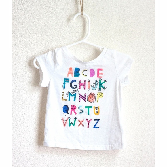 Cat & Jack Alphabet Graphic Tee - Picture 3 of 5